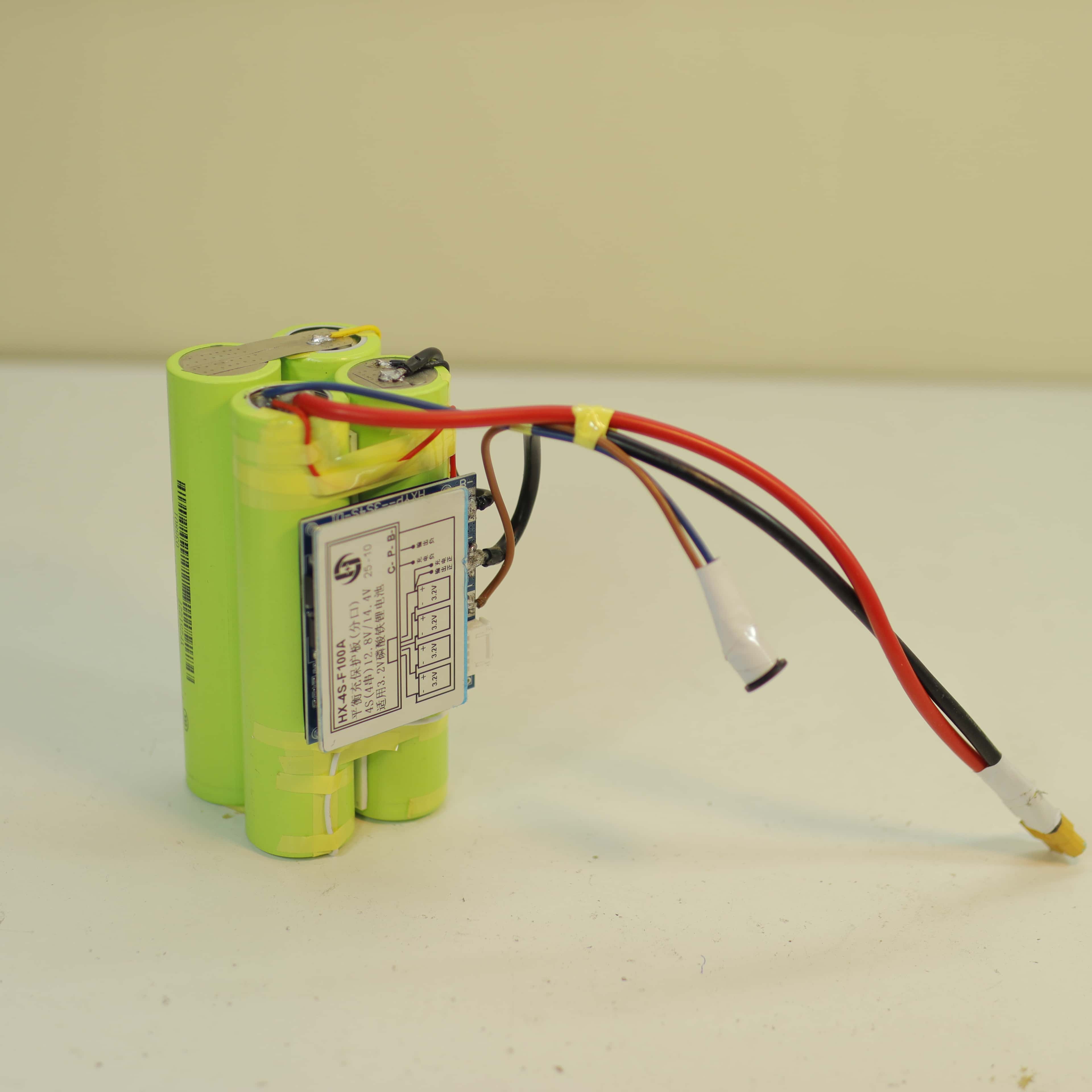 12V 15Amp LifePO4 Battery Pack With 100Amp Bms